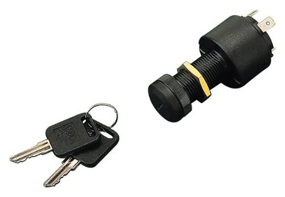 Sea Dog 420375-1 Four-Position Ignition Switch, Long Shaft