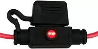 Sea-Dog ATM Mini Style Inline LED Fuse Holder - Up to 30A