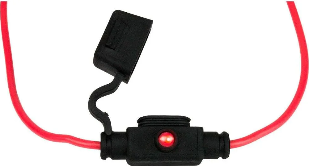 Sea-Dog ATM Mini Style Inline LED Fuse Holder - Up to 30A