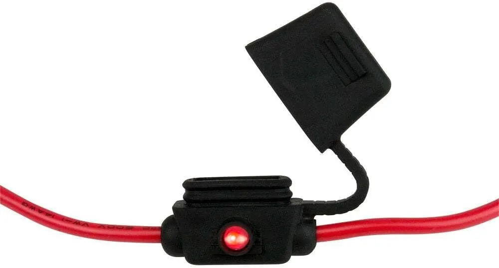 Sea-Dog ATO/ATC Style Inline LED Fuse Holder - Up to 30A