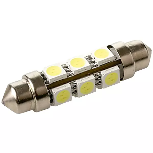 Sea-Dog All Around LED Festoon - Nickel Plated Brass