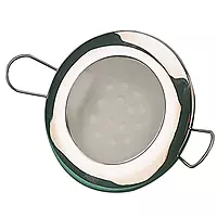 Sea-Dog LED Overhead Light 2-7/16" - Brushed Finish - 60 Lumens - Frosted Lens - Stamped 304 Stainless Steel