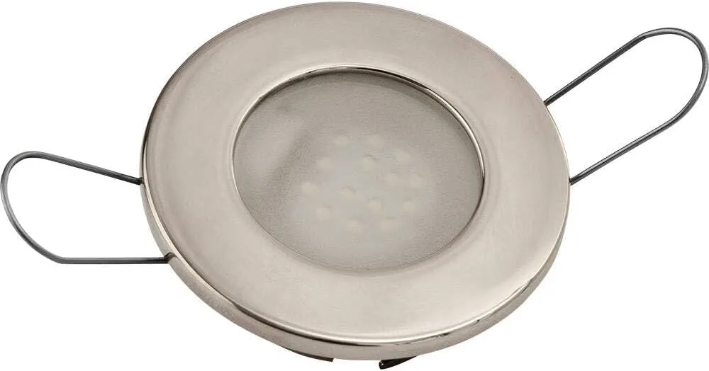 Sea-Dog LED Overhead Light - Brushed Finish - 60 Lumens - Frosted Lens - Stamped 304 Stainless Steel