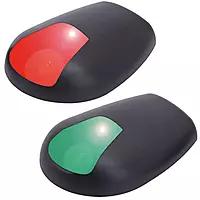 Sea-Dog Black Side Mount LED Navigation Lights - 1 NM - Port & Starboard