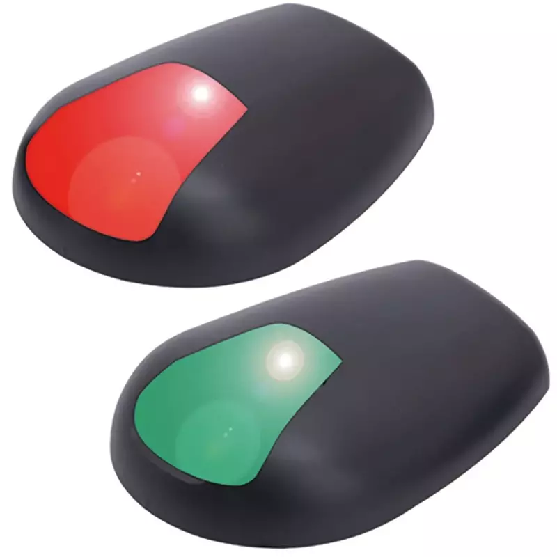 Sea-Dog Black Side Mount LED Navigation Lights - 1 NM - Port & Starboard