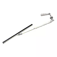 Sea-Dog Manual Windshield Wiper - Machined Brass Chrome Plated