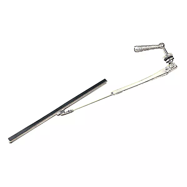 Sea-Dog Manual Windshield Wiper - Machined Brass Chrome Plated