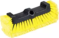 Sea Dog 491080-1 Boat Hook Three-Sided Bristle Brush - Medium (Yellow)