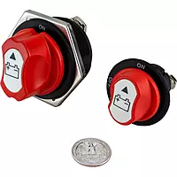 Sea-Dog Mini Battery Switch Key w/Removable Knob - 32V & 300A