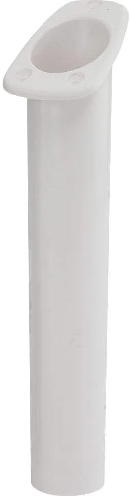 Sea-Dog Narrow Gunnel Flush Mount Rod Holder - White