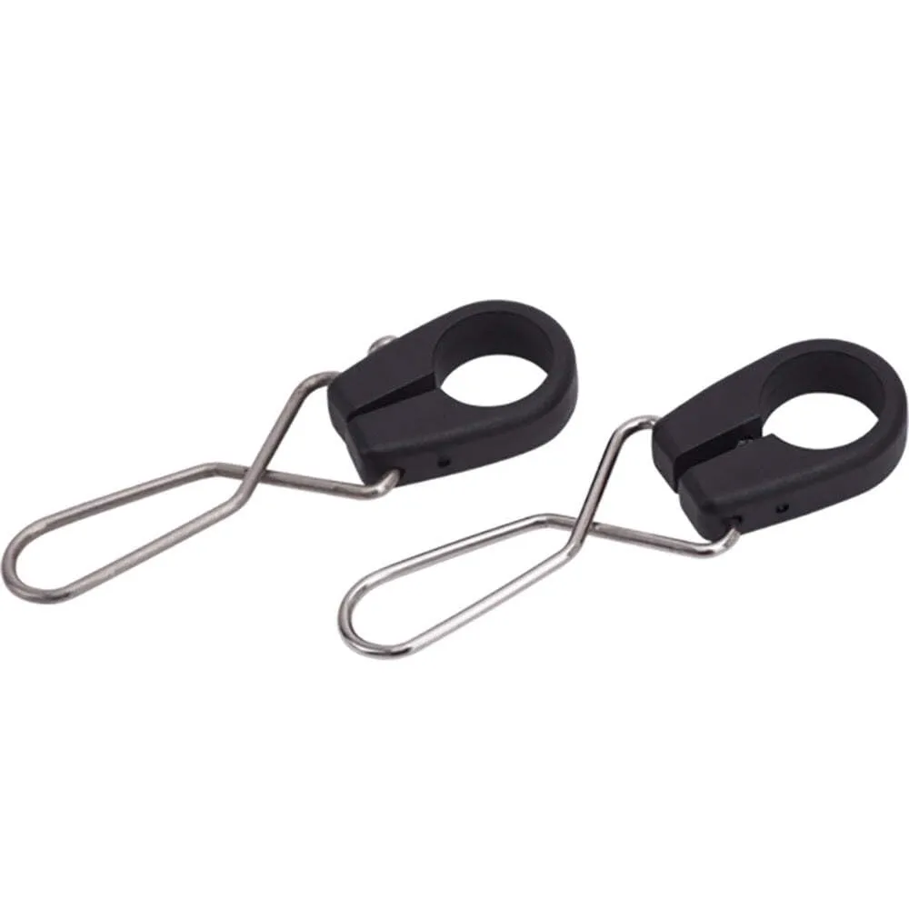 Sea-Dog Nylon Flagpole Pennant Mounts & Stainless Clips - Set of 4