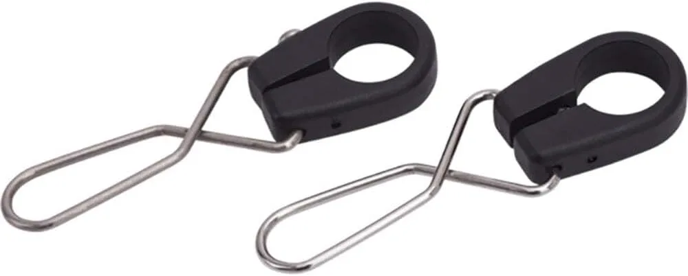 Sea-Dog Nylon Flagpole Pennant Mounts & Stainless Clips - Set of 4