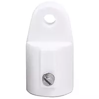 Sea-Dog Nylon Top Cap - White - 3/4"