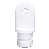 Sea Dog 273176-1 Internal Eye End - White, 3/4"
