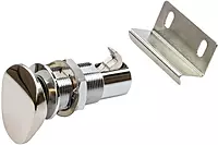 Sea-Dog Push Button Cabinet Latch - Oval