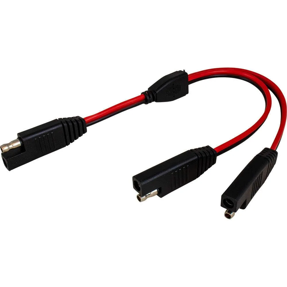 Sea-Dog 426920-1 SAE Polarized Power Cable Y-Splitter - 12"