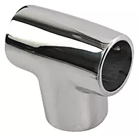 Sea-Dog 290900-1 Stainless Steel Universal Hand Rail Tee - 90°, 7/8" Tube O.D., Black