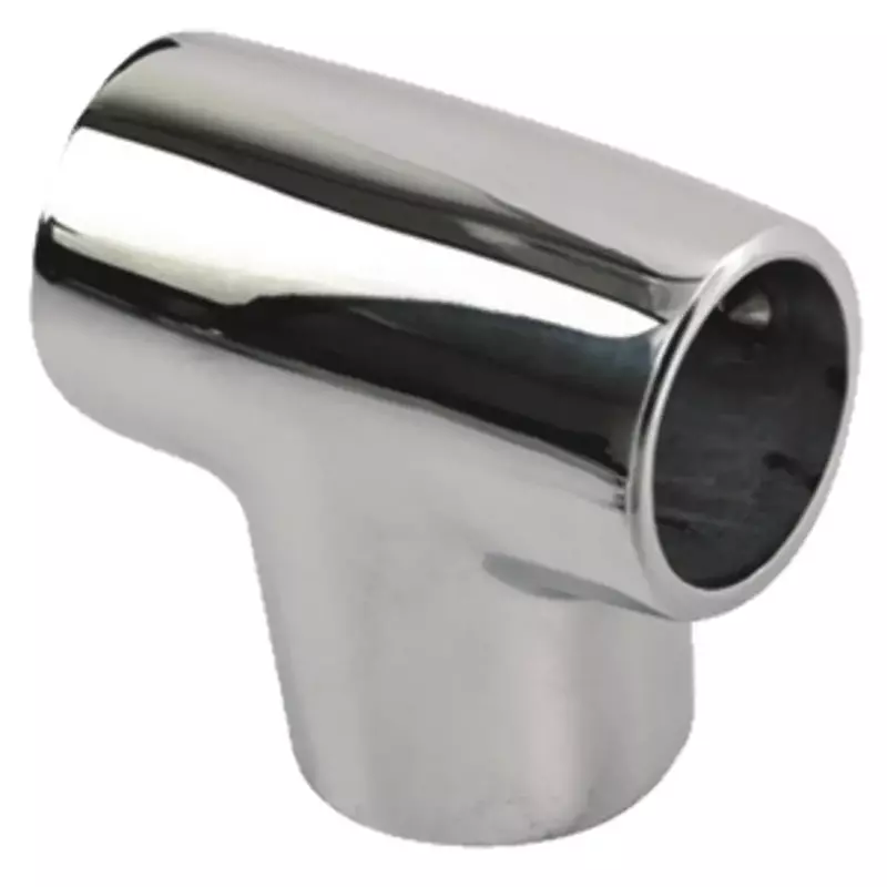 Sea-Dog 290900-1 Stainless Steel Universal Hand Rail Tee - 90°, 7/8" Tube O.D., Black