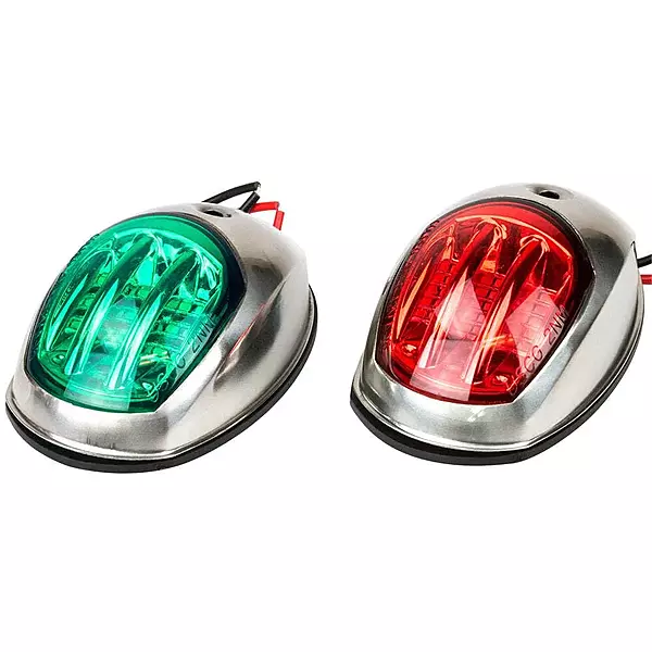 Sea-Dog Stainless Steel LED Navigation Lights - Port & Starboard