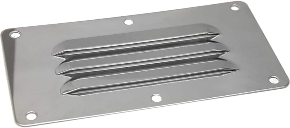 Sea-Dog Stainless Steel Louvered Vent - 5" x 2-5/8"