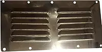 Sea Dog Line 331400-1 Stainless Steel Louvered Deck Plate, 9-1/8 x 4-5/8-Inch