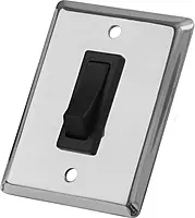 Sea-Dog Single Gang Wall Switch - Stainless Steel