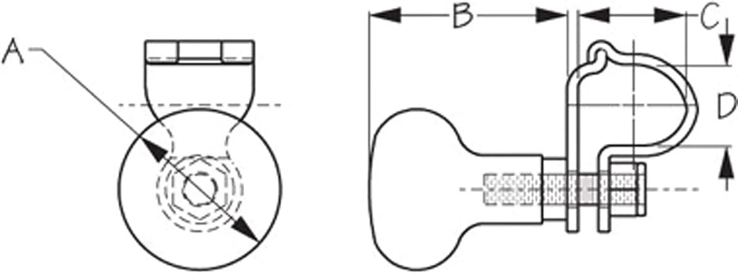 Sea-Dog 230106-1 Steering Wheel Maneuvering Knob