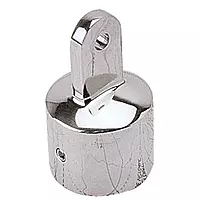Sea-Dog Stainless Top Cap - fits 1" O.D. tube -1/4" pin