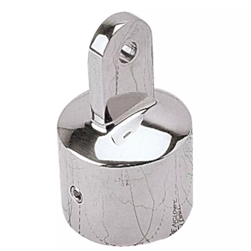 Sea-Dog Stainless Top Cap - fits 1" O.D. tube -1/4" pin