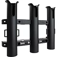 Sea-Dog Triple Threat Three Pole Rod Holder - Black