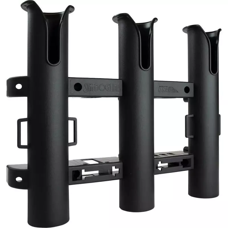 Sea-Dog Triple Threat Three Pole Rod Holder - Black