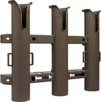 Sea-Dog Triple Threat Three Pole Rod Holder - Flat Dark Earth