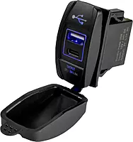 Sea-Dog USB & USB-C Rocker Switch Style Power Socket