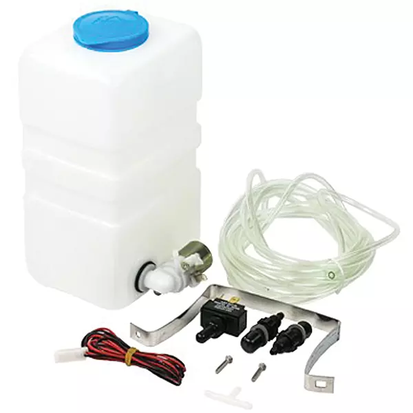 Sea-Dog Windshield Washer Kit Complete - Plastic