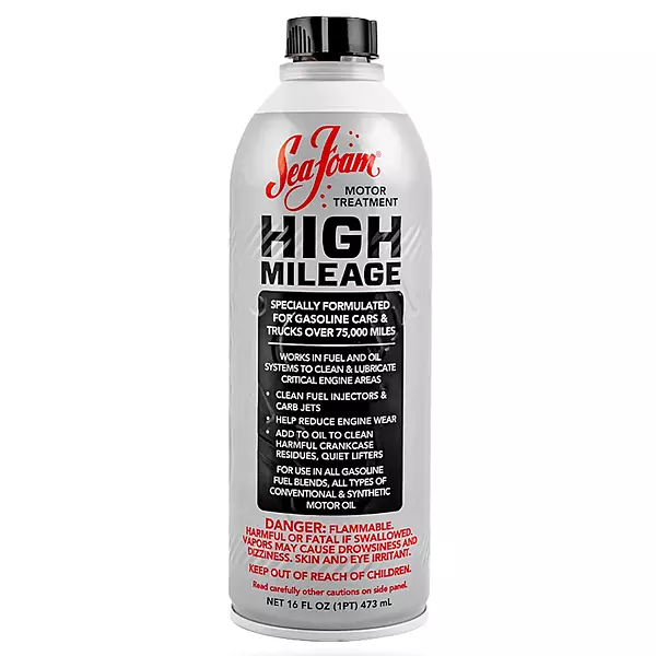 Sea Foam High Mileage Motor Treatment Gas & Oil Additive, HM16, 16 oz Pack of 1 16 ounces