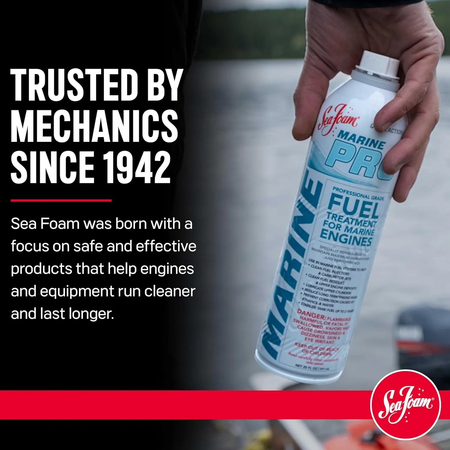 Sea Foam Marine PRO Marine Fuel System Treatment MP20, 20 oz 20 ounces 1 Count (Pack of 1)