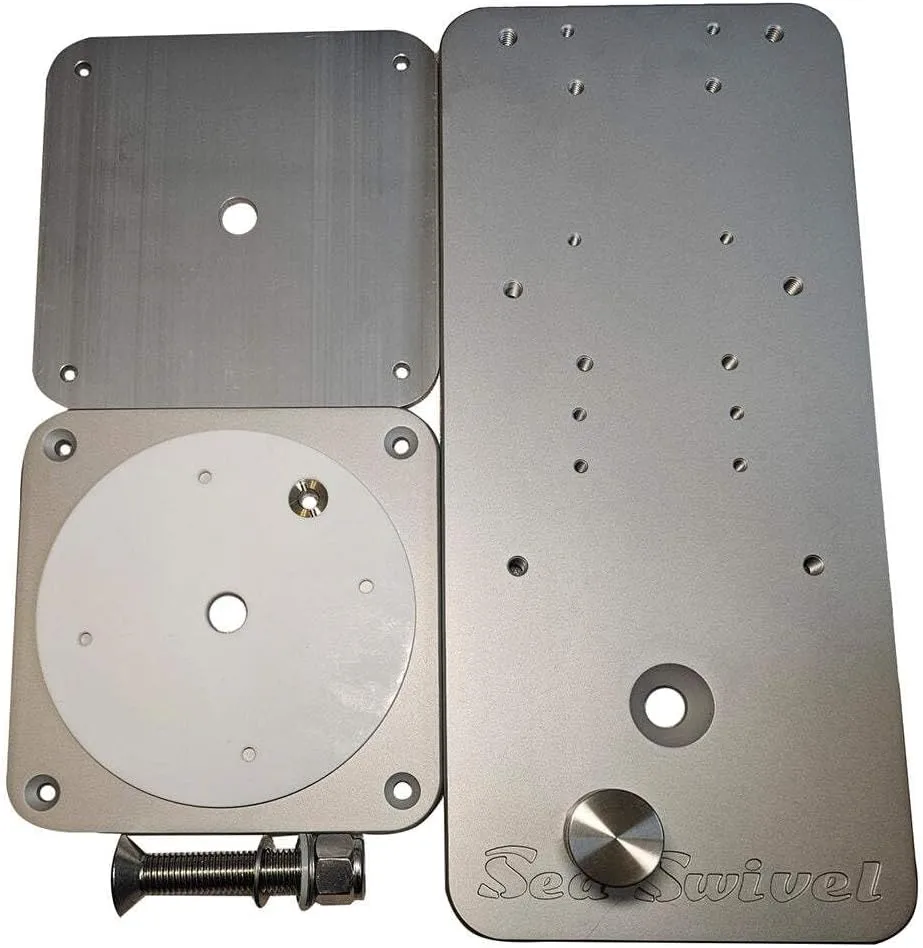 Sea Swivel Trolling Motor Mount f/Minn Kota, Garmin, Rhodan, & Power Pole Bow-Mount Trolling Motors