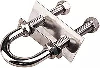 SEADOG 080135-1 Stern Eye - 3/8 in x 3-1/2 in Machined 304 Stainless Steel - 16,000 lb