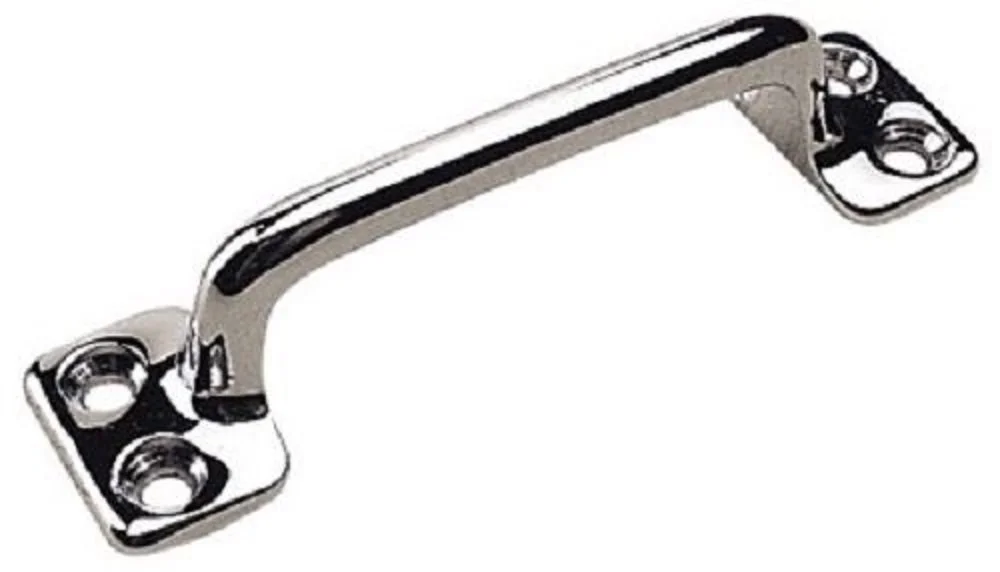 SEADOG 4-3/4" L Cast Brass Chrome Surface Mount Lift Handle