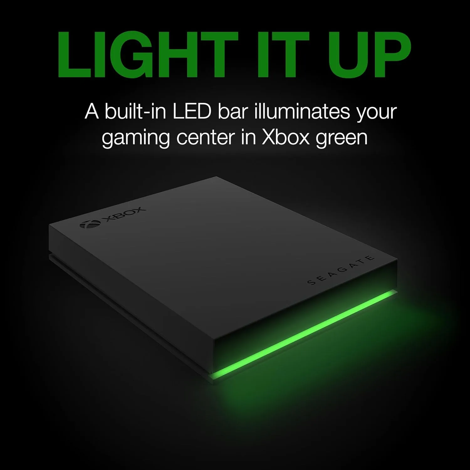 Seagate Game Drive for Xbox 4TB External Hard Drive - USB 3.2 (STKX4000402)
