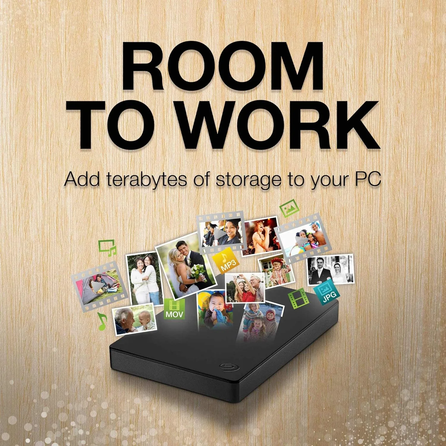 Seagate Portable External Hard Drive USB 3.0