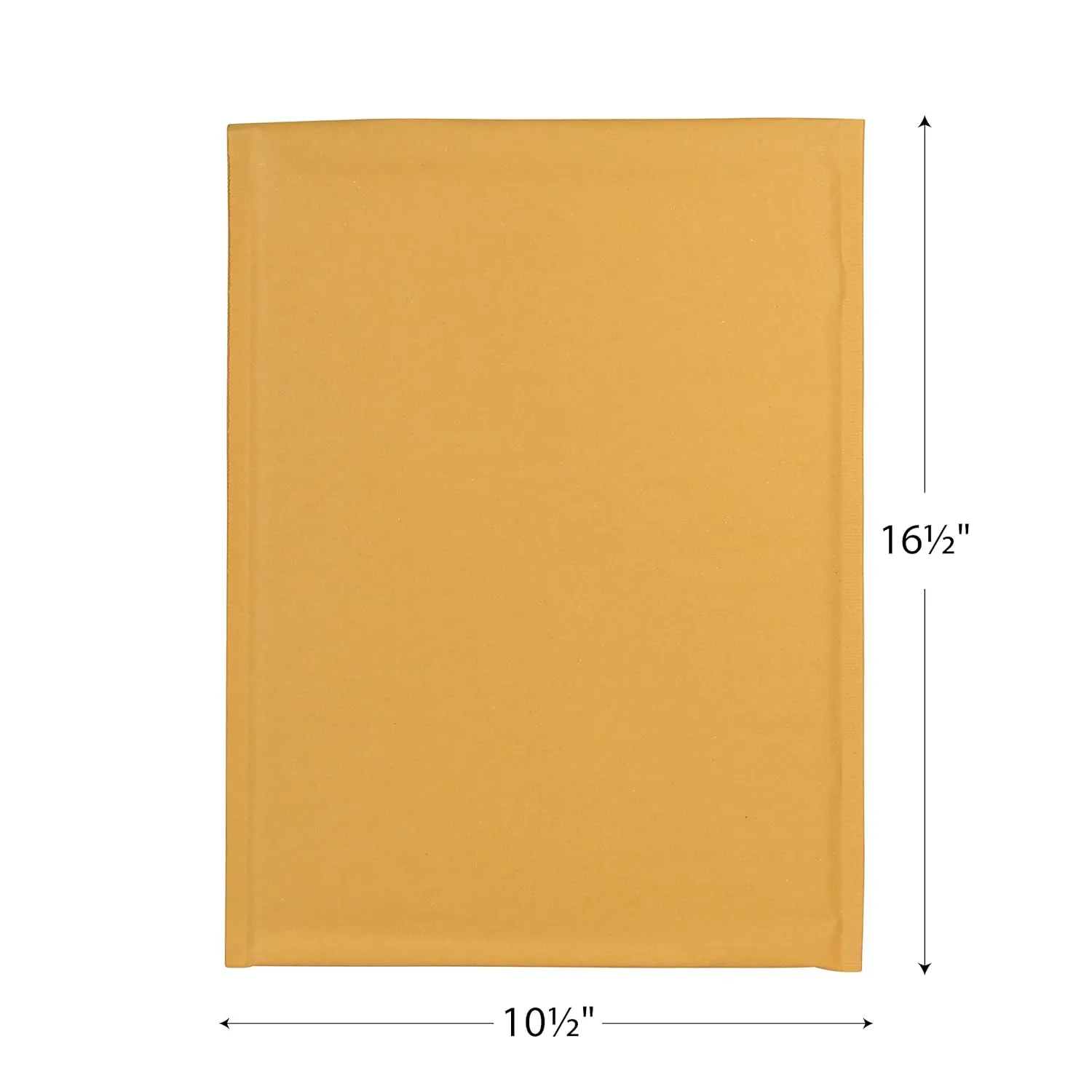 Sealed Air Jiffylite Self-Seal Bubble Mailer, #5, Barrier Bubble Air Cell Cushion, Self-Adhesive Closure, 10.5 x 16, Brown Kraft, 80/CT