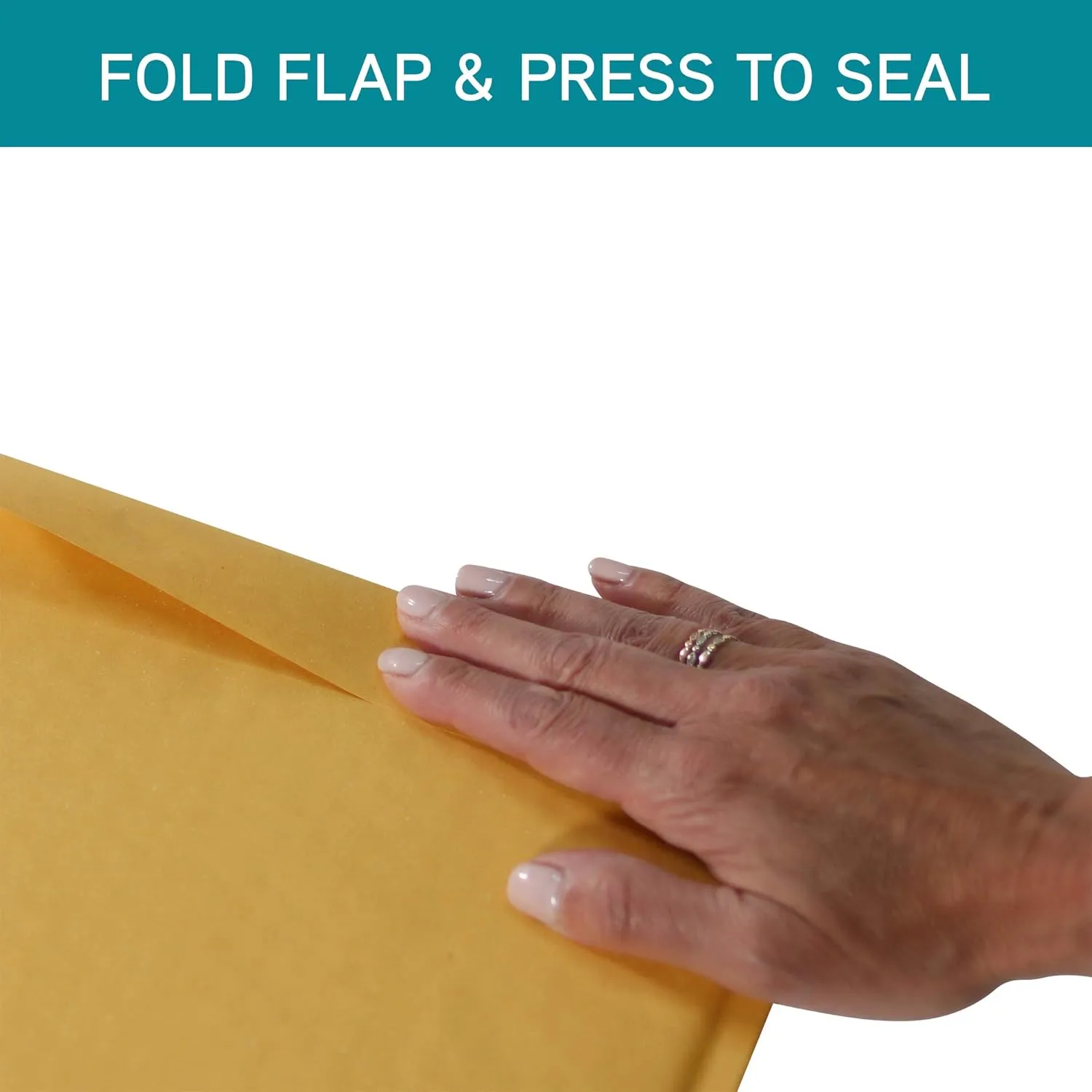 Sealed Air JiffyLite Bubble Mailers, 14.25 x 20 in, Kraft, 50/Case