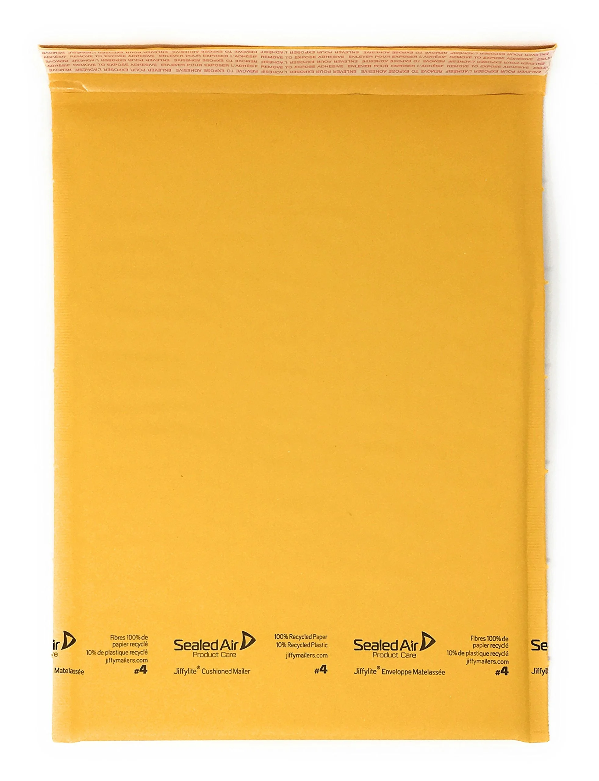 Sealed Air Jiffylite Self-Seal Bubble Mailers 9.5 x 14.5 in - 100 Pack