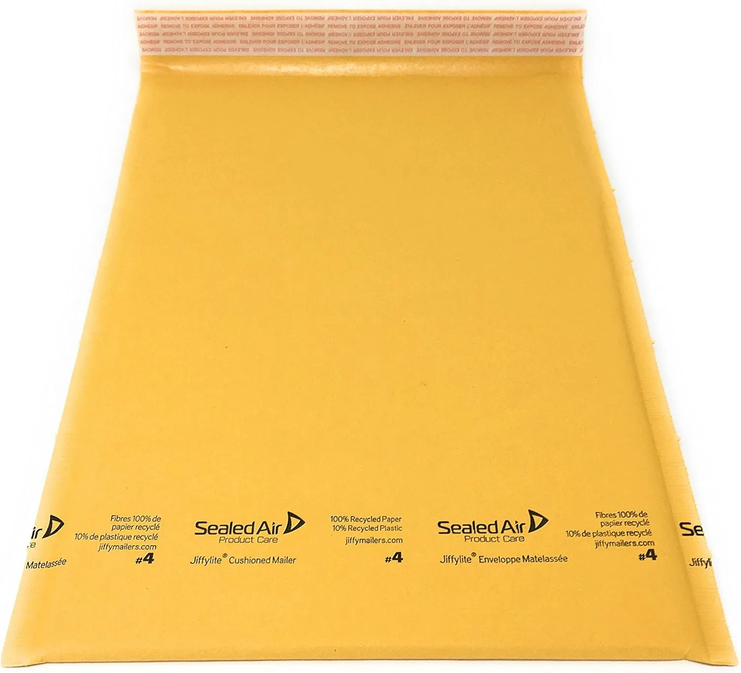 Sealed Air Jiffylite Self-Seal Bubble Mailers 9.5 x 14.5 in - 100 Pack
