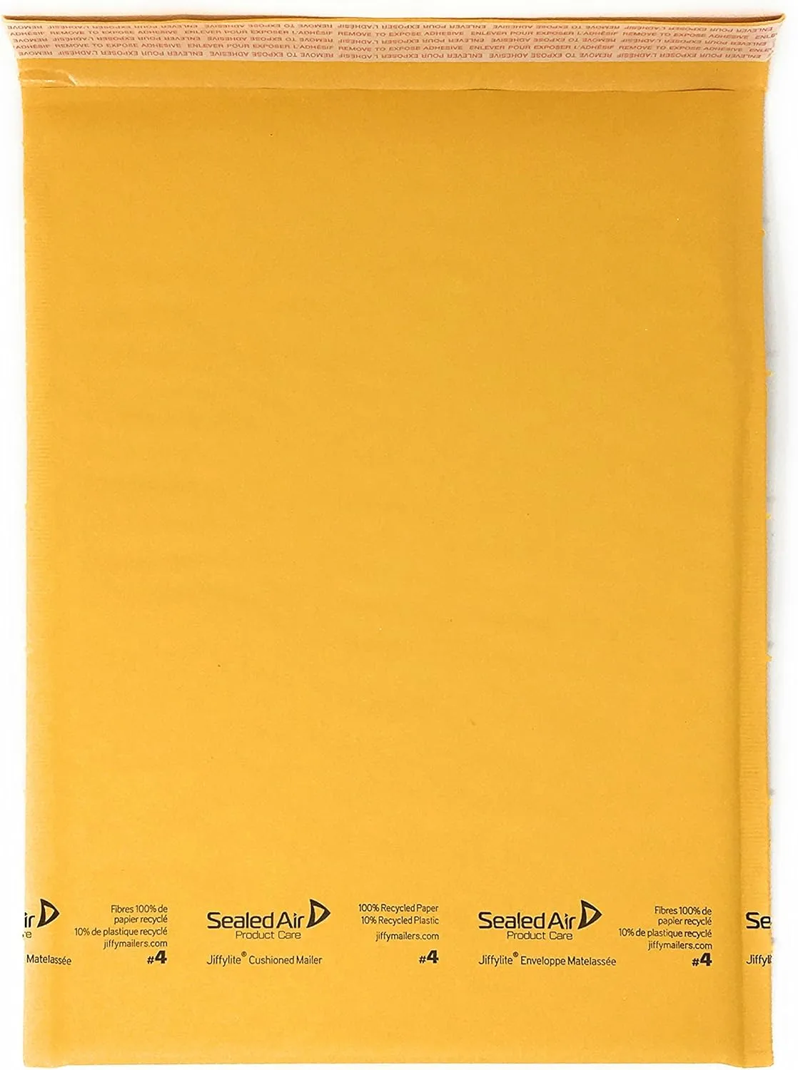 Sealed Air Jiffylite Self-Seal Bubble Mailers 9.5 x 14.5 in - 100 Pack