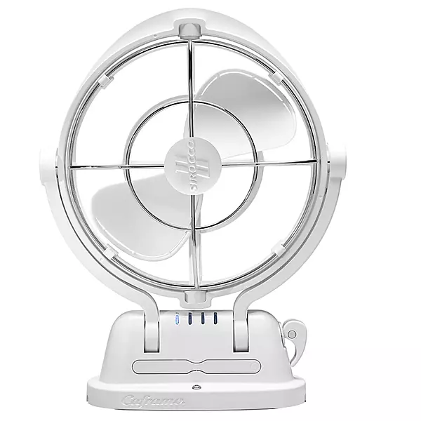 SEEKR Sirocco II 3-Speed 7" Gimbal Fan - 12/24V Auto-Sensing DC