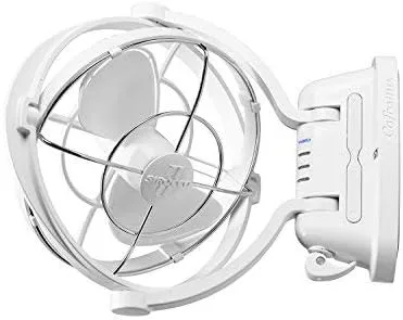 SEEKR Sirocco II 3-Speed 7" Gimbal Fan - 12/24V Auto-Sensing DC