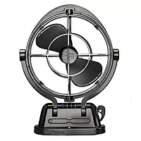 SEEKR Sirocco II 3-Speed 7" Gimbal Fan - 12/24V Auto-Sensing DC
