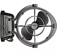 SEEKR Sirocco II 3-Speed 7" Gimbal Fan - 12/24V Auto-Sensing DC